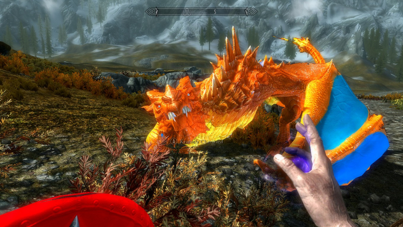 Illustration for article titled Pokémon Modded to Skyrim for Some Reason
